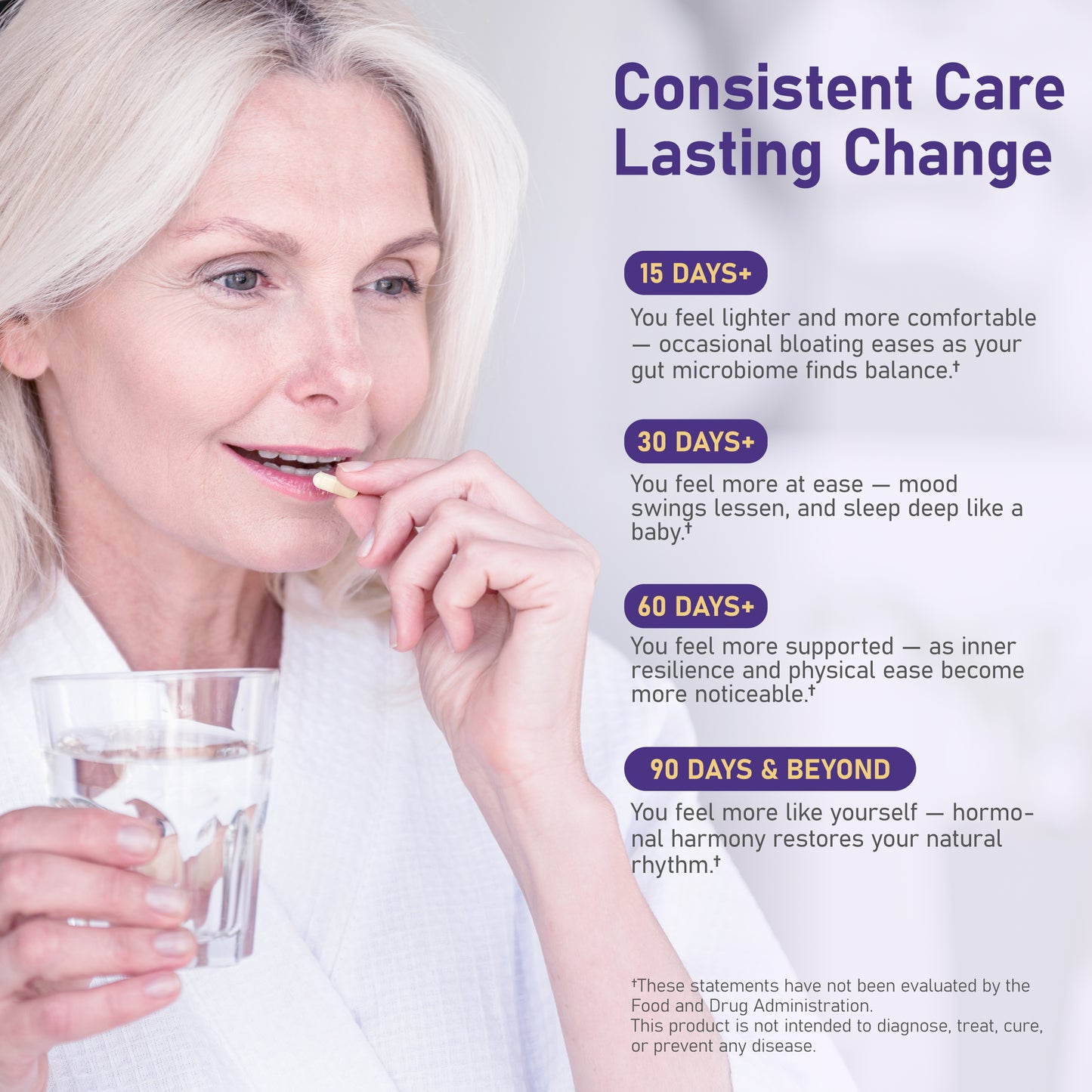 13-in-1 Menopause Supplements for Women with 40 Billion CFU Probiotics