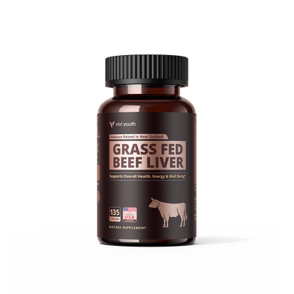 Grass Fed Beef Liver Capsules, Freeze Dried Beef Liver Supplement
