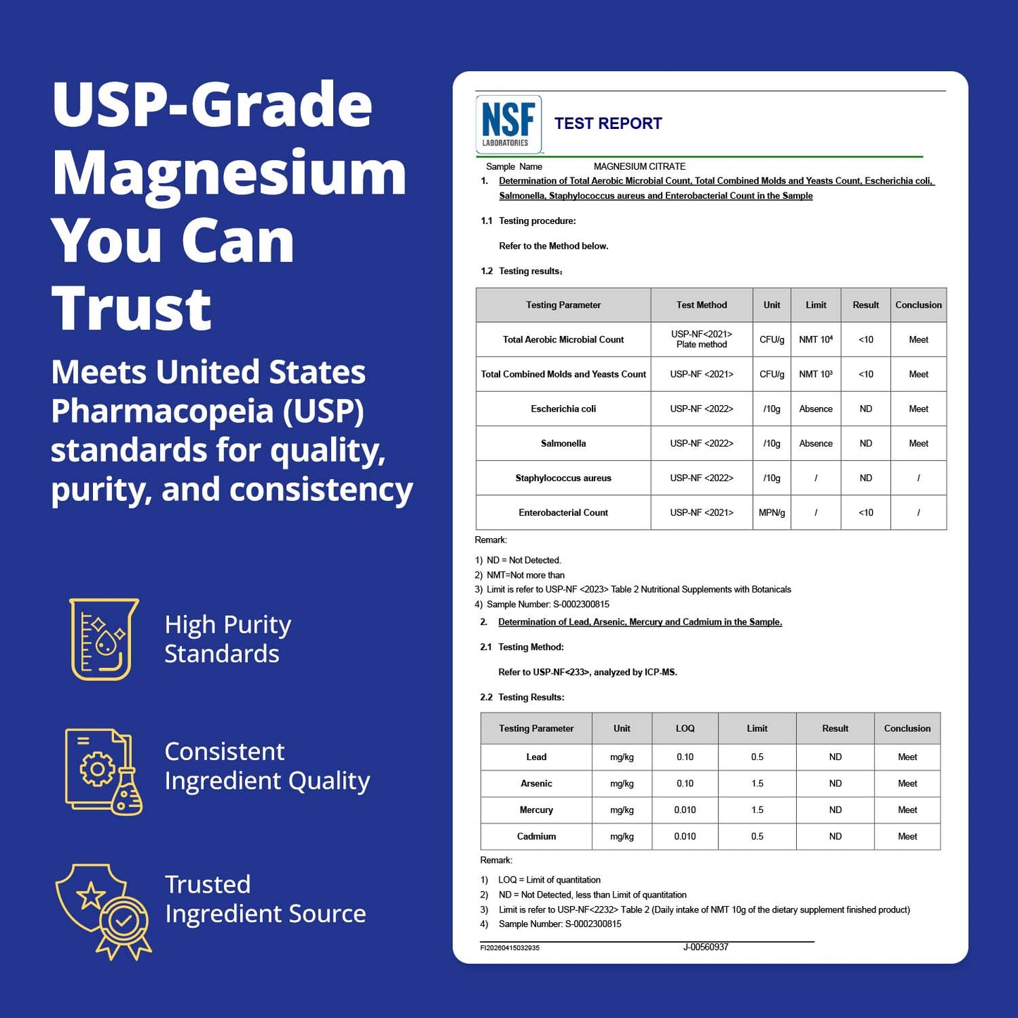 Magnesium Citrate 230mg Capsules 120 Count, High Absorption Magnesium Supplement