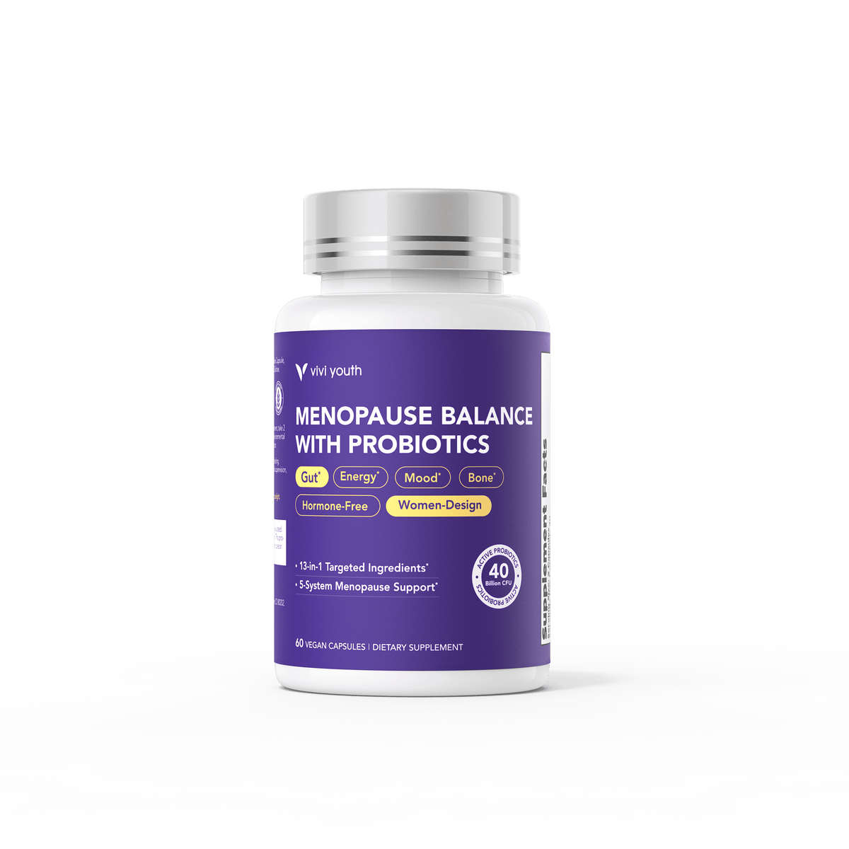 Women's Supplement with Probiotics, Botanicals & Vitamin D3, 60 Capsules