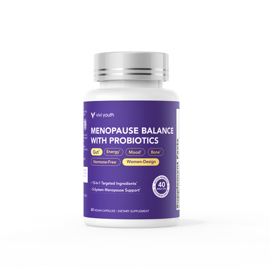 13-in-1 Menopause Supplements for Women with 40 Billion CFU Probiotics