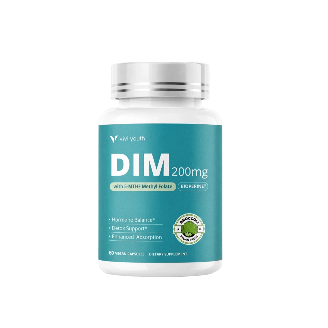 7-in-1 DIM Supplement 200mg | Hormone & Estrogen Balance