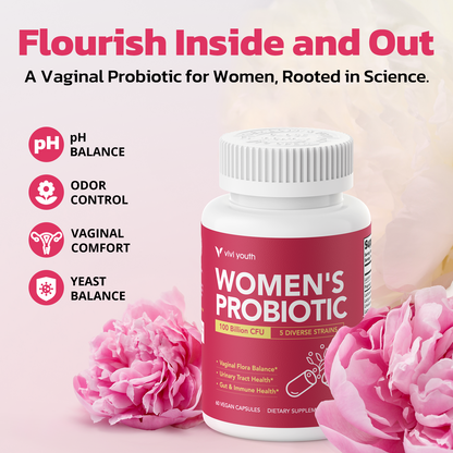 Vaginal Probiotics – pH Balance, Feminine Odor Control & Yeast Support