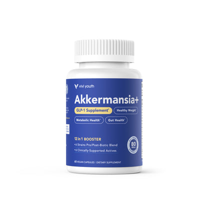 Akkermansia Supplement with 80 Billion Probiotic Prebiotics EGCG Delayed Release
